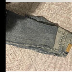 Stack flare jeans